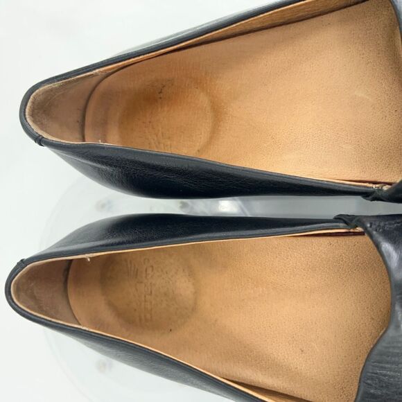 Dansko Women's Larisa Loafer Size 37 6.5 Slip On Flat Shoe Black Leather Comfy - Picture 11 of 15